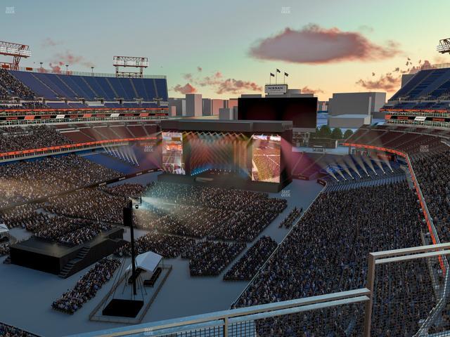 Nissan Stadium - Section Loge 321 Seat View