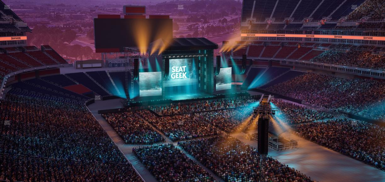 Nissan Stadium - Section Loge 326 Seat View