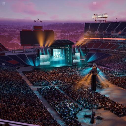 Nissan Stadium - Section Loge 326 Seat View