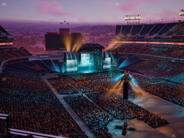 Nissan Stadium - Section Loge 326 Seat View