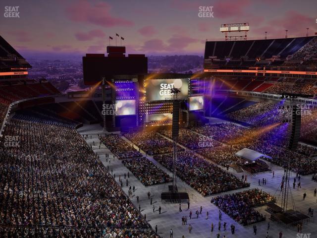 Nissan Stadium - Section Loge 326 Seat View