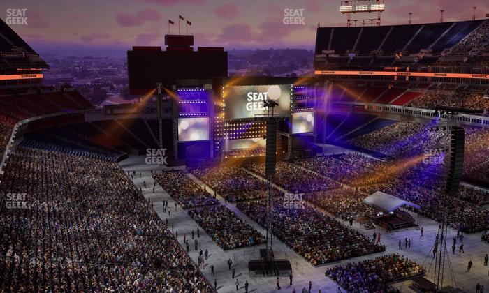 Nissan Stadium - Section Loge 326 Seat View