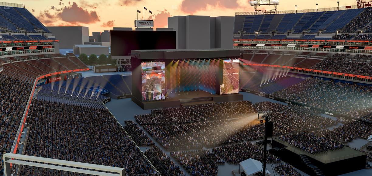 Nissan Stadium - Section Loge 326 Seat View