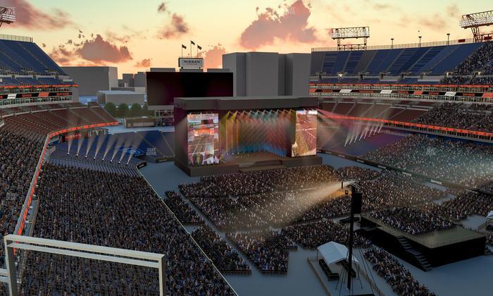 Nissan Stadium - Section Loge 326 Seat View