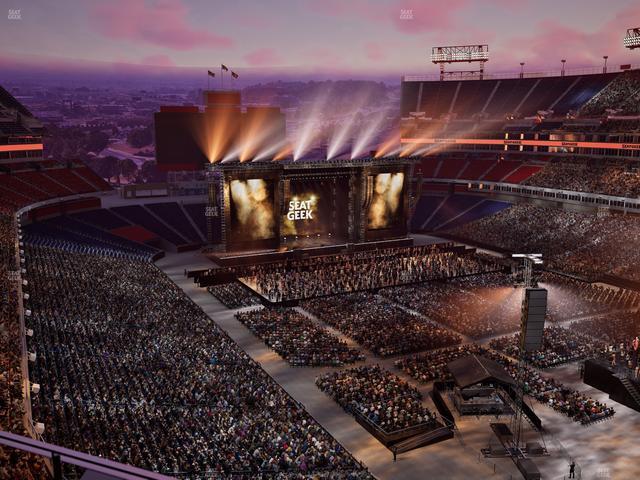 Nissan Stadium - Section Loge 327 Seat View