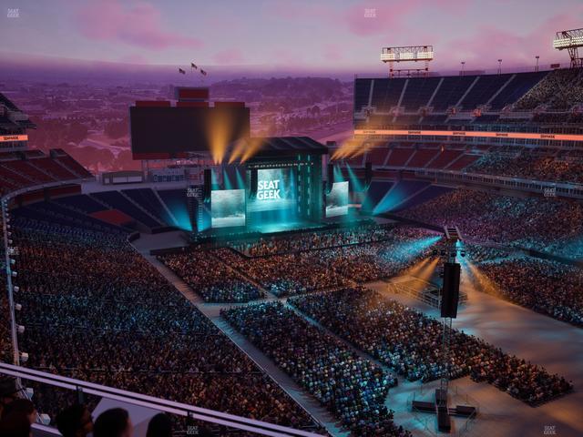 Nissan Stadium - Section Loge 327 Seat View