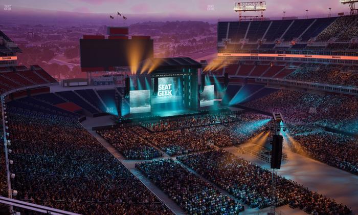 Nissan Stadium - Section Loge 327 Seat View