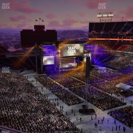 Nissan Stadium - Section Loge 327 Seat View