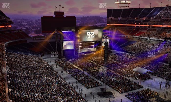 Nissan Stadium - Section Loge 327 Seat View