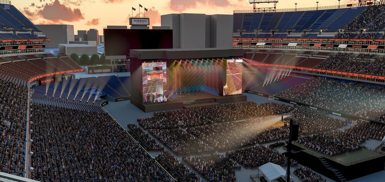 Nissan Stadium - Section Loge 327 Seat View