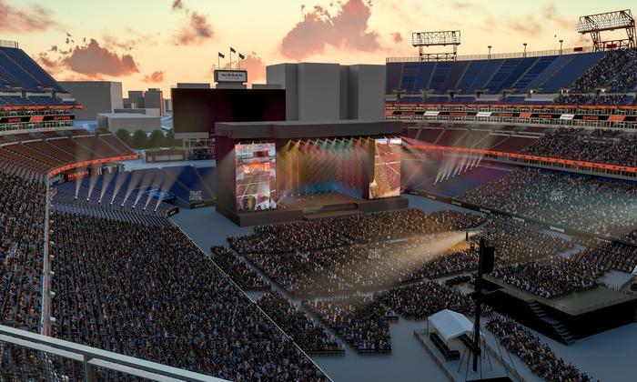 Nissan Stadium - Section Loge 327 Seat View