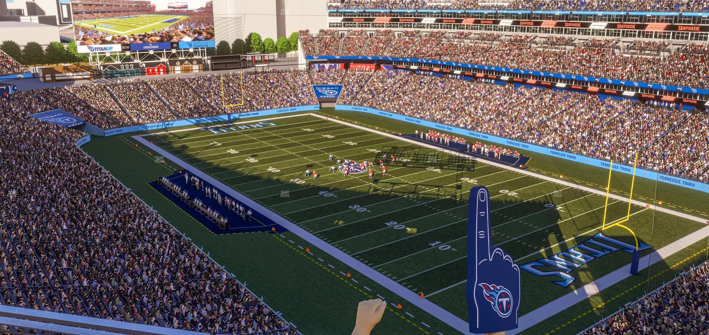 Nissan Stadium - Section Loge 327 Seat View