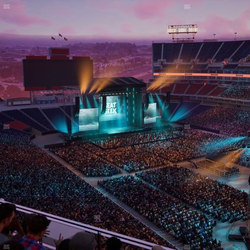 Nissan Stadium - Section Loge 328 Seat View