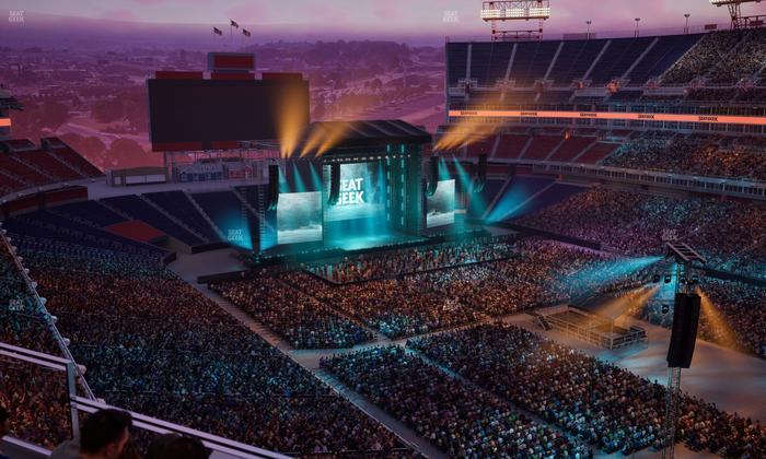 Nissan Stadium - Section Loge 328 Seat View