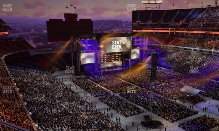 Nissan Stadium - Section Loge 328 Seat View