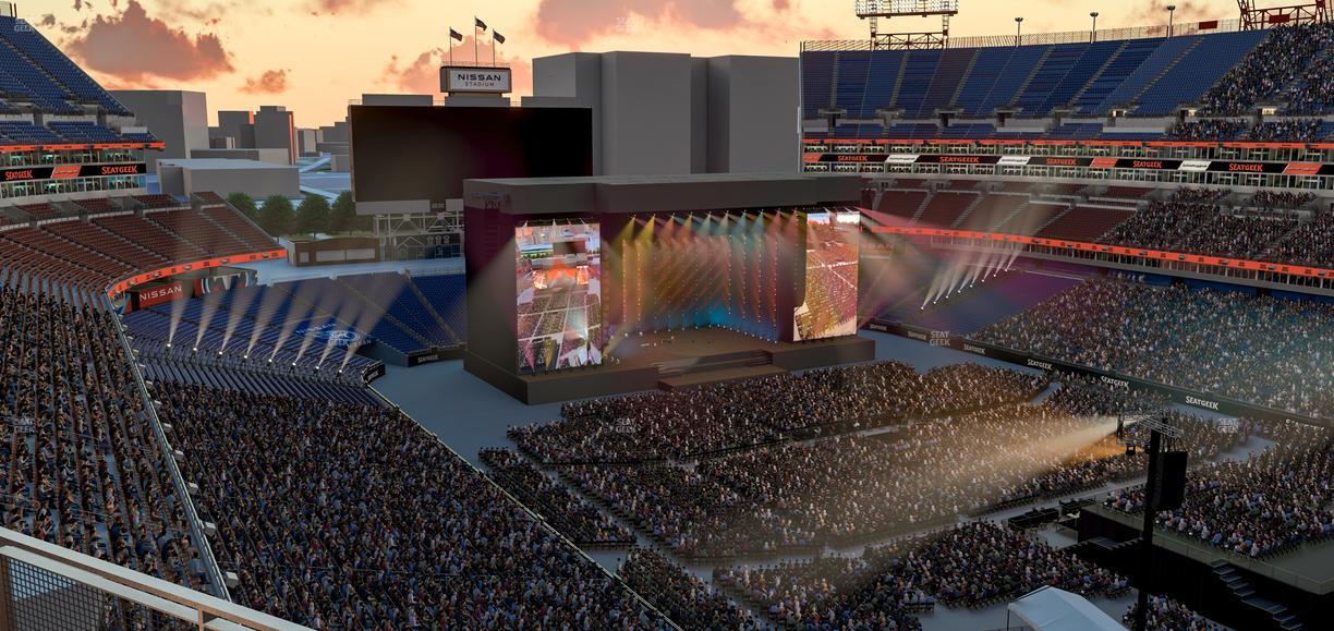 Nissan Stadium - Section Loge 328 Seat View