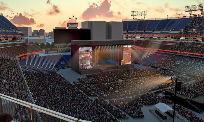 Nissan Stadium - Section Loge 328 Seat View