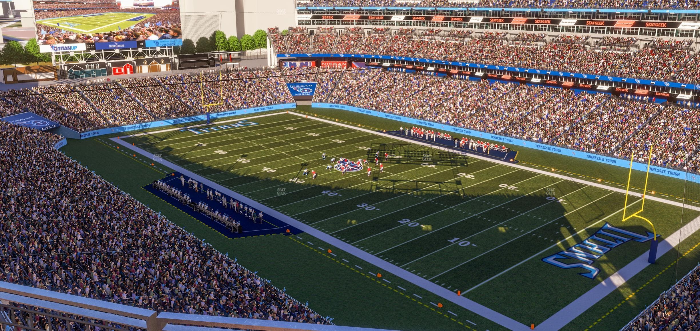Nissan Stadium - Section Loge 328 Seat View