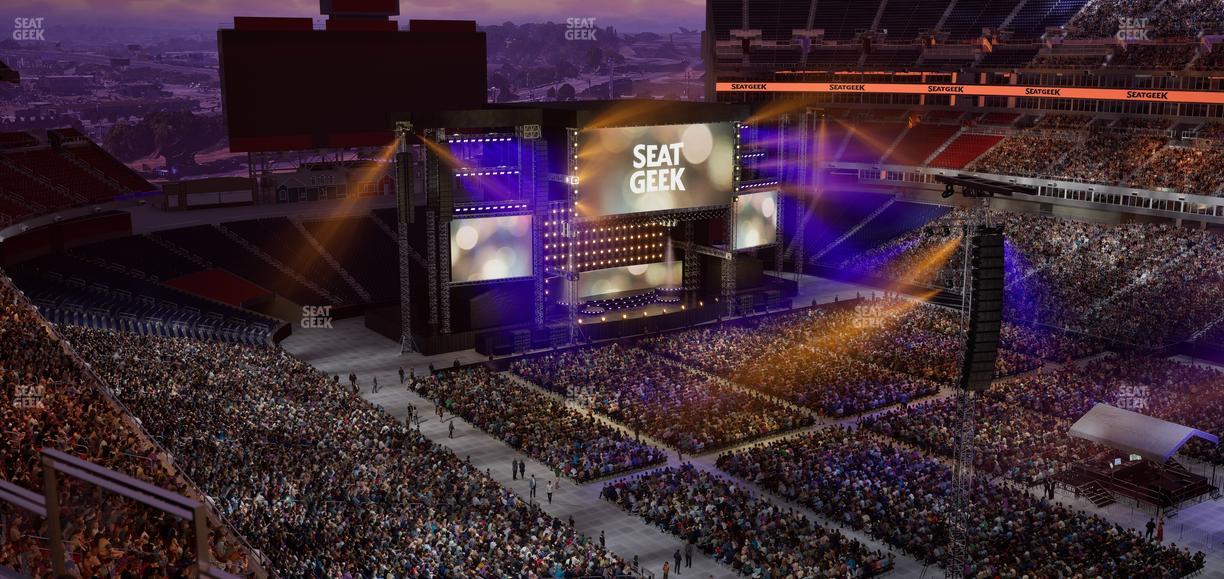 Nissan Stadium - Section Loge 329 Seat View