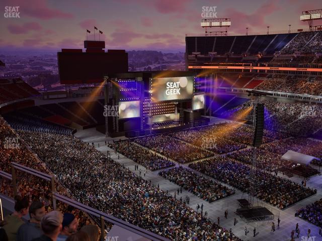 Nissan Stadium - Section Loge 329 Seat View