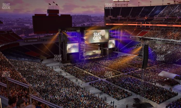 Nissan Stadium - Section Loge 329 Seat View