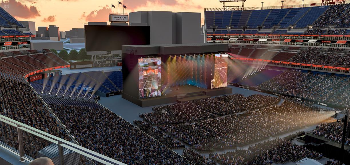 Nissan Stadium - Section Loge 329 Seat View