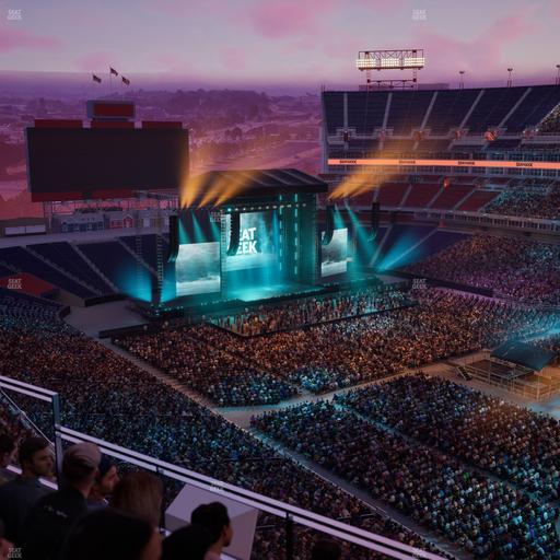 Nissan Stadium - Section Loge 329 Seat View
