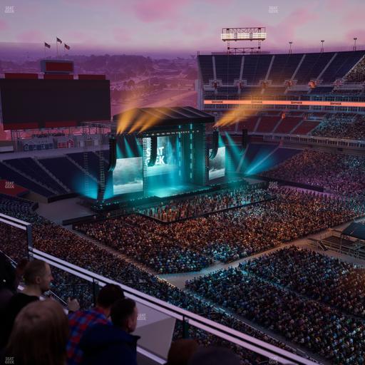 Nissan Stadium - Section Loge 330 Seat View