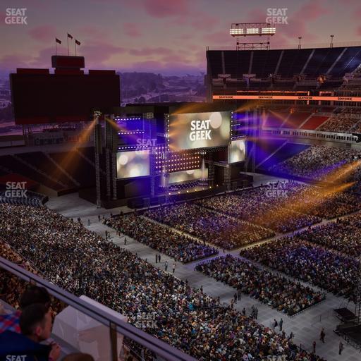 Nissan Stadium - Section Loge 330 Seat View