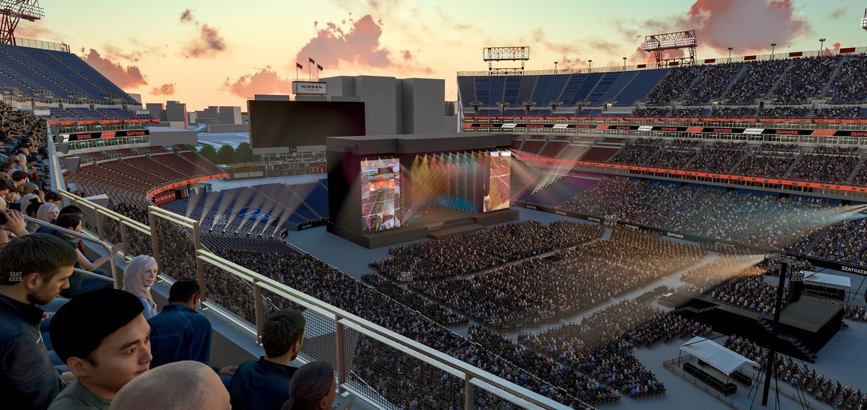Nissan Stadium - Section Loge 330 Seat View
