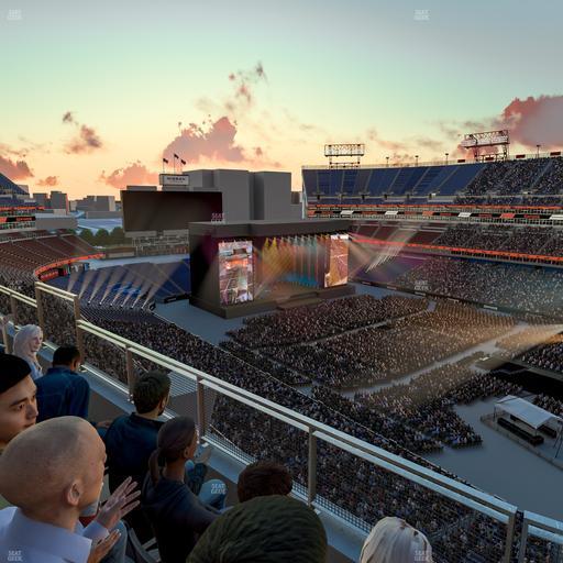 Nissan Stadium - Section Loge 330 Seat View