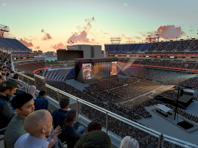 Nissan Stadium - Section Loge 330 Seat View