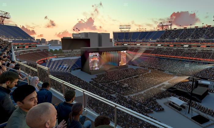 Nissan Stadium - Section Loge 330 Seat View
