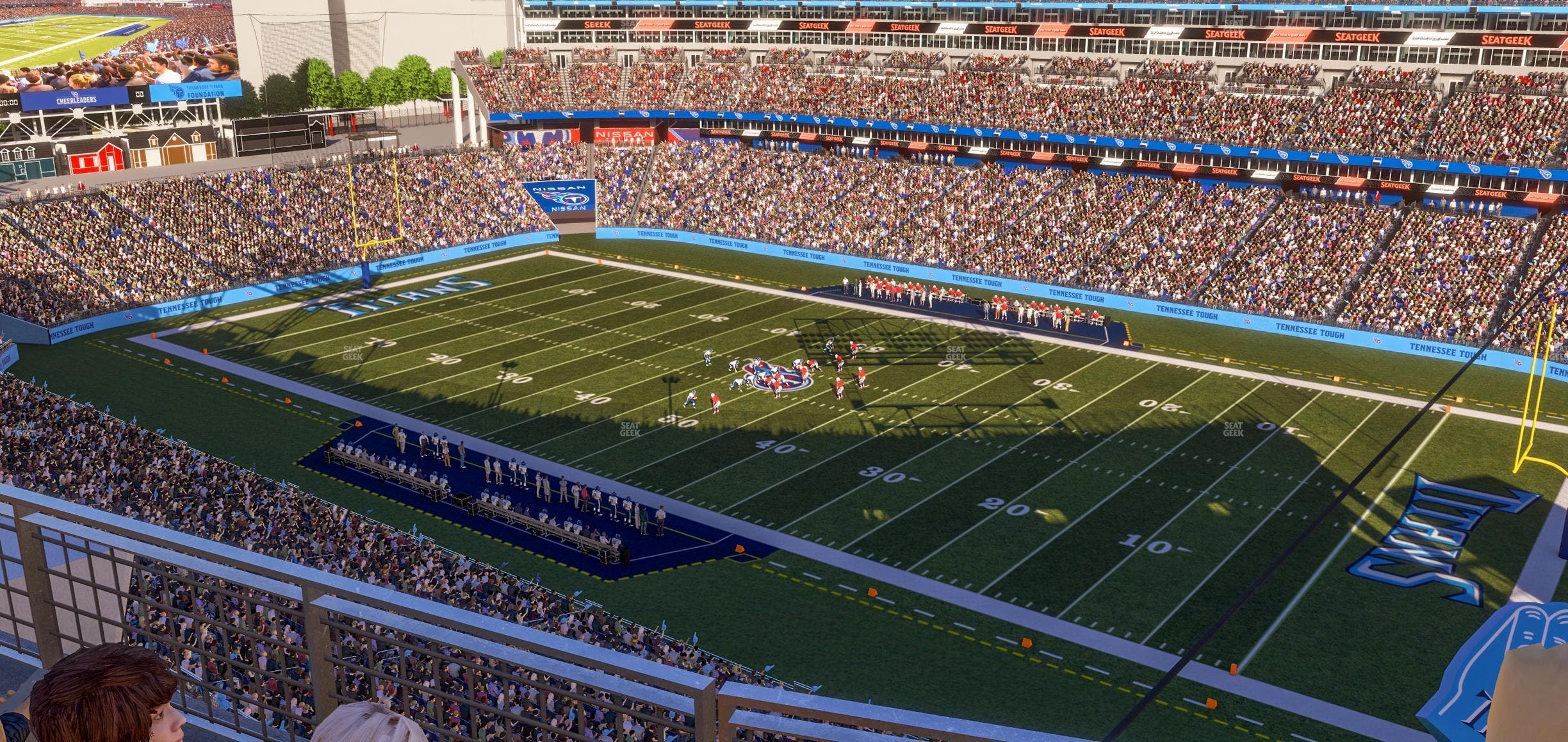 Nissan Stadium - Section Loge 330 Seat View