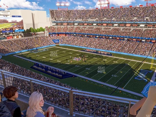 Nissan Stadium - Section Loge 330 Seat View