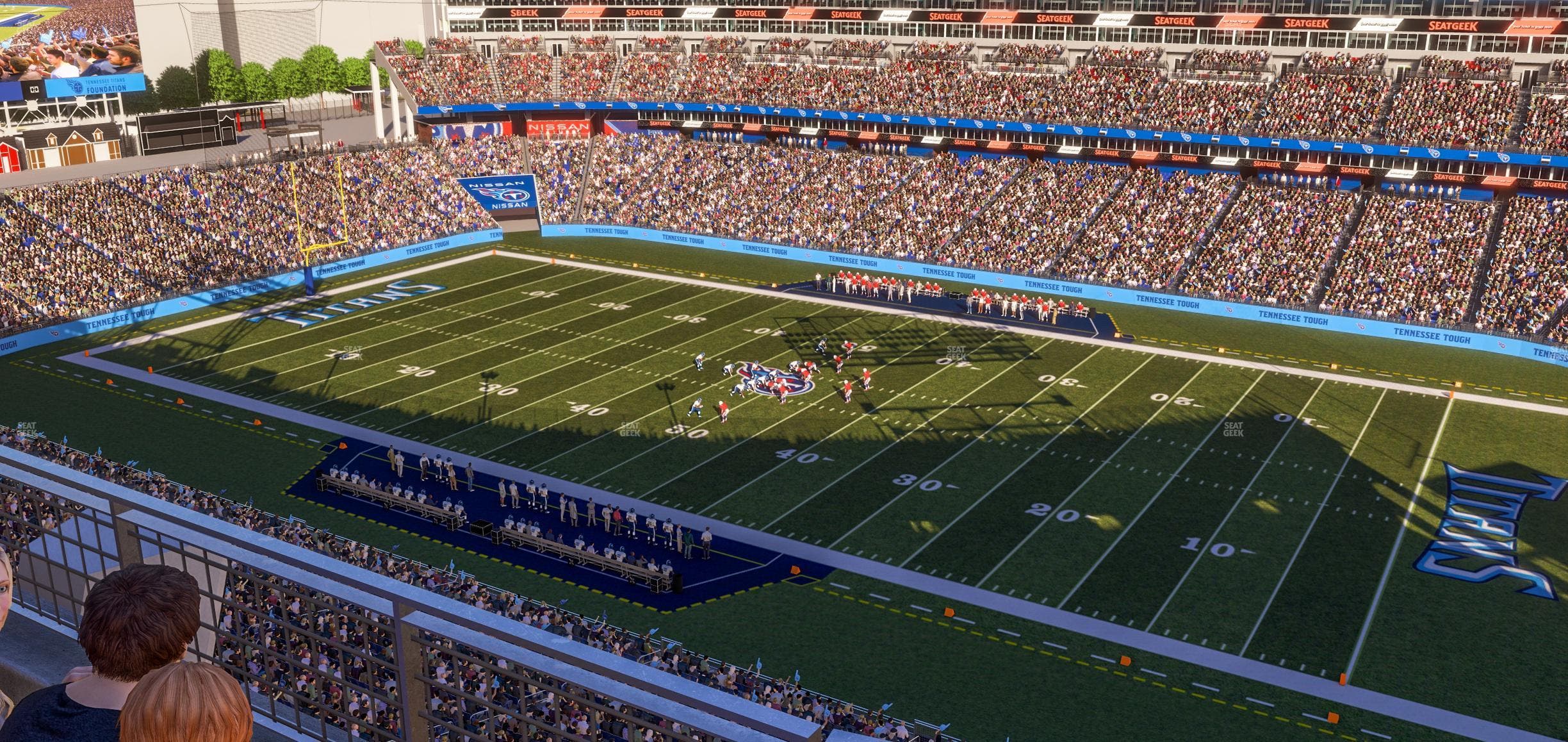 Nissan Stadium - Section Loge 331 Seat View