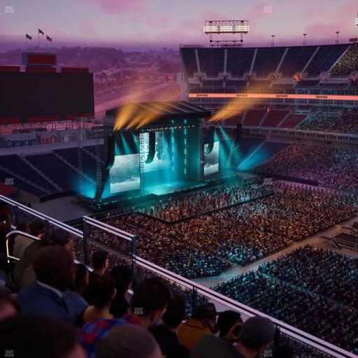 Nissan Stadium - Section Loge 331 Seat View