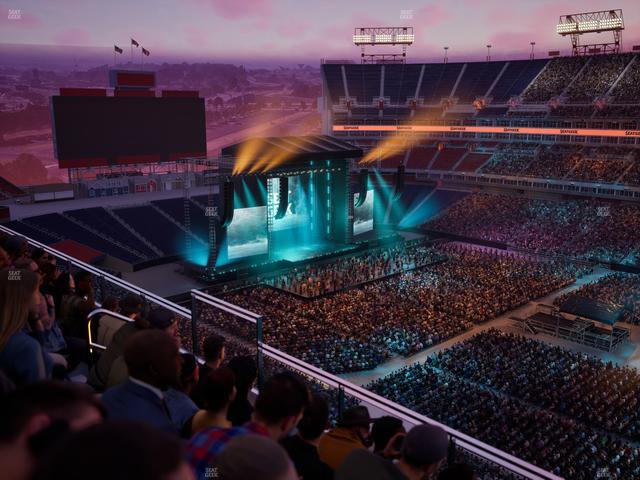 Nissan Stadium - Section Loge 331 Seat View