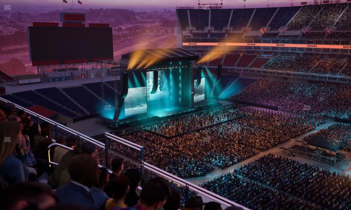 Nissan Stadium - Section Loge 331 Seat View
