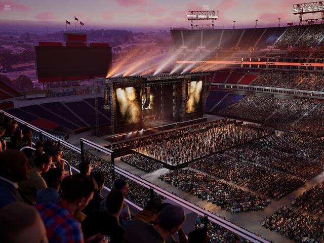 Nissan Stadium - Section Loge 331 Seat View