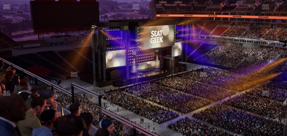 Nissan Stadium - Section Loge 331 Seat View