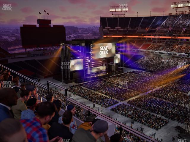 Nissan Stadium - Section Loge 331 Seat View