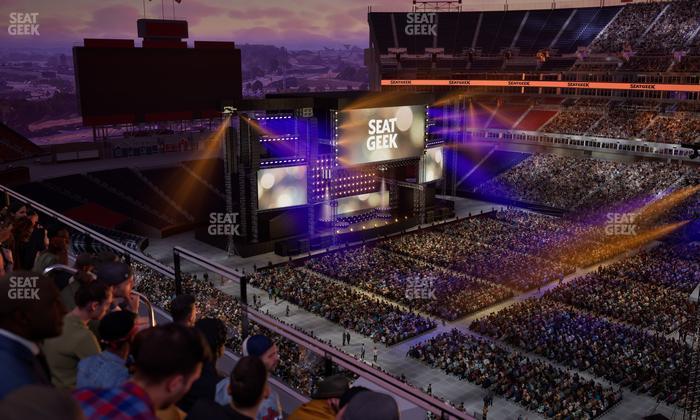 Nissan Stadium - Section Loge 331 Seat View