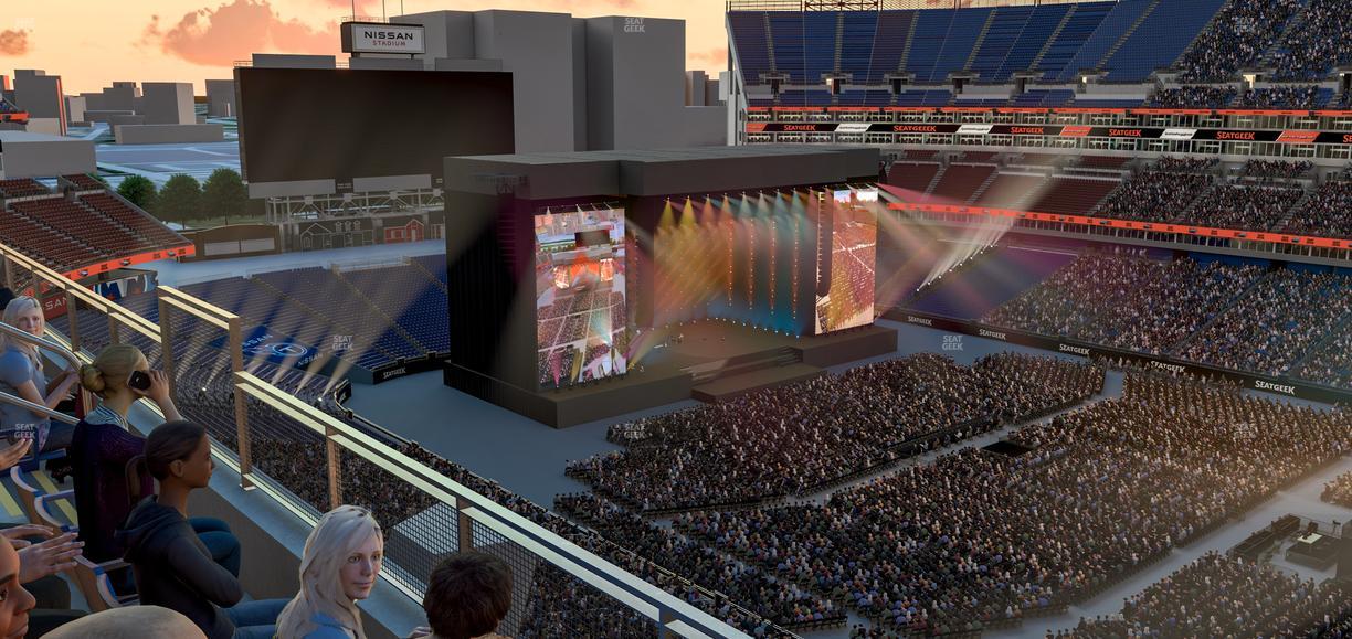 Nissan Stadium - Section Loge 331 Seat View