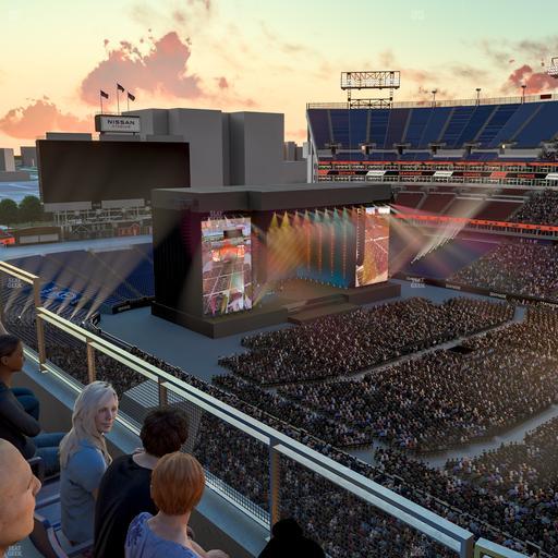 Nissan Stadium - Section Loge 331 Seat View