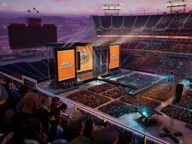 Nissan Stadium - Section Loge 332 Seat View