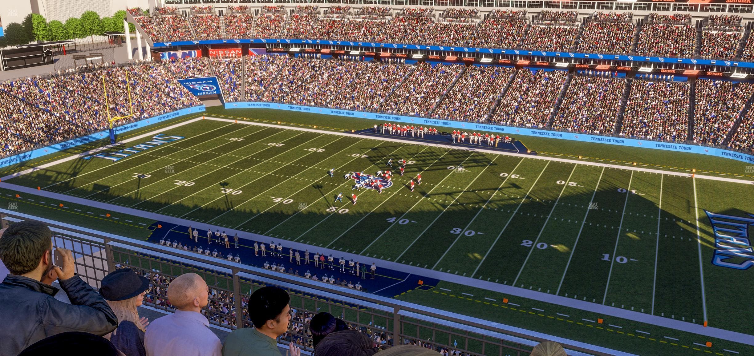 Nissan Stadium - Section Loge 332 Seat View