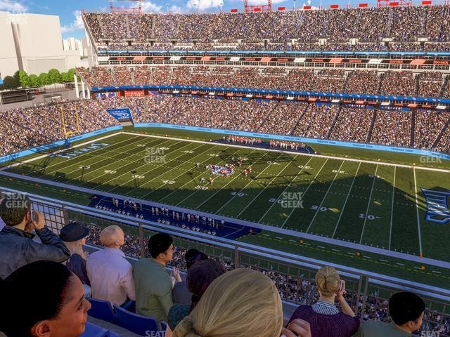 Nissan Stadium - Section Loge 332 Seat View