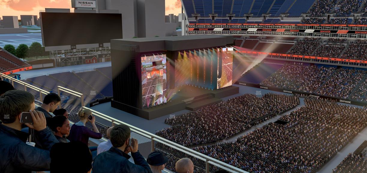 Nissan Stadium - Section Loge 332 Seat View