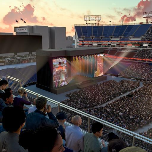 Nissan Stadium - Section Loge 332 Seat View